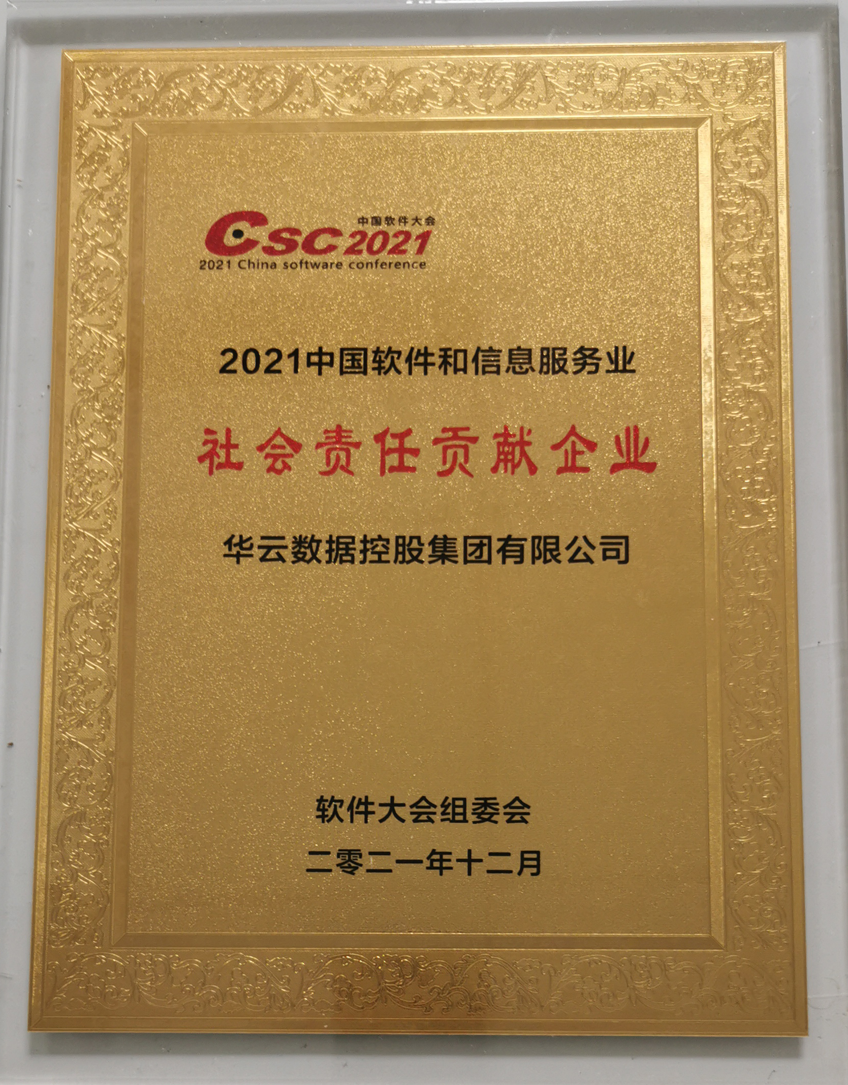 2021中国软件和信息服务业社会责任贡献企业